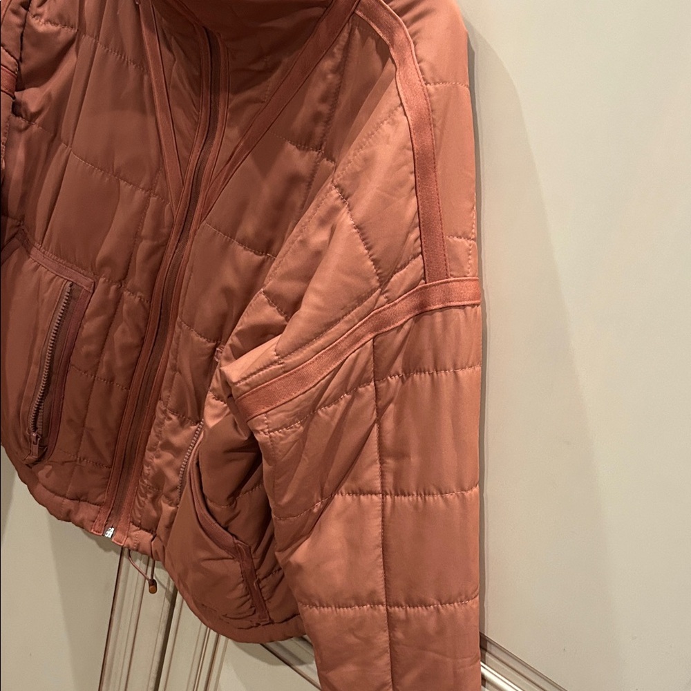 Women's Rust Padded Jacket - Picture 7 of 9